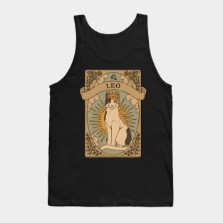 Leo - Cats Astrology Tank Top